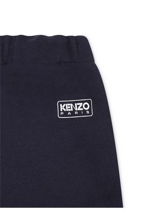 blue cotton shorts KENZO KIDS | K60969848